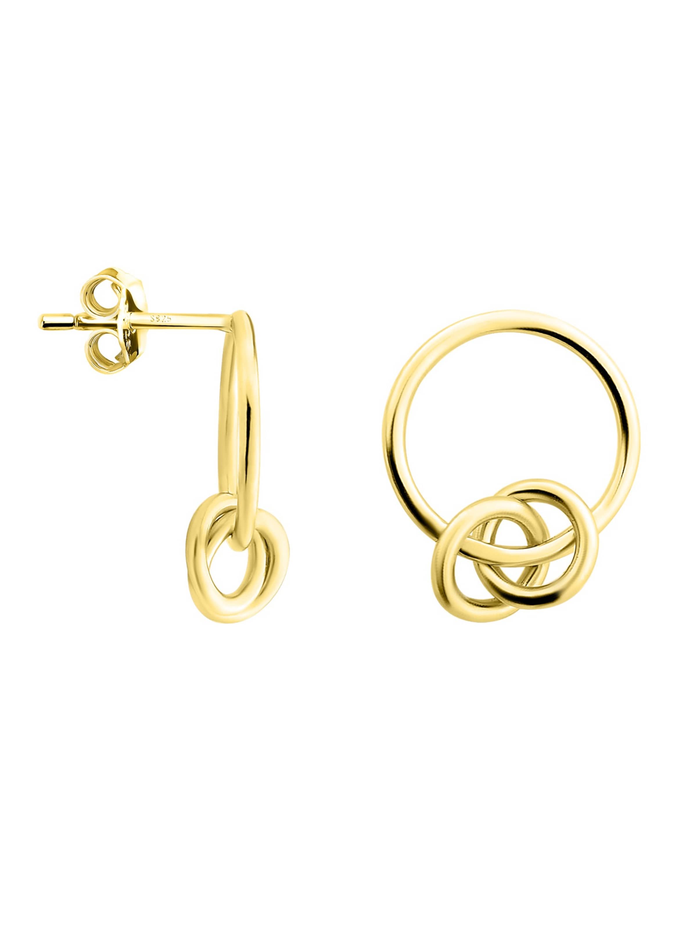 Sofia Milani Ohrringe‌‌‌‌‌ in Gold: Vorderseite