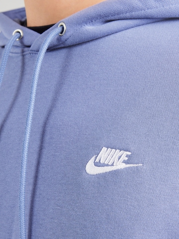 Nike Sportswear Sweatshirt 'Club Fleece' in Blau