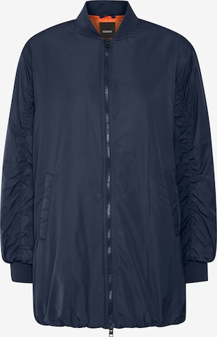 Oxmo Between-Season Jacket 'Camille' in Blue: front