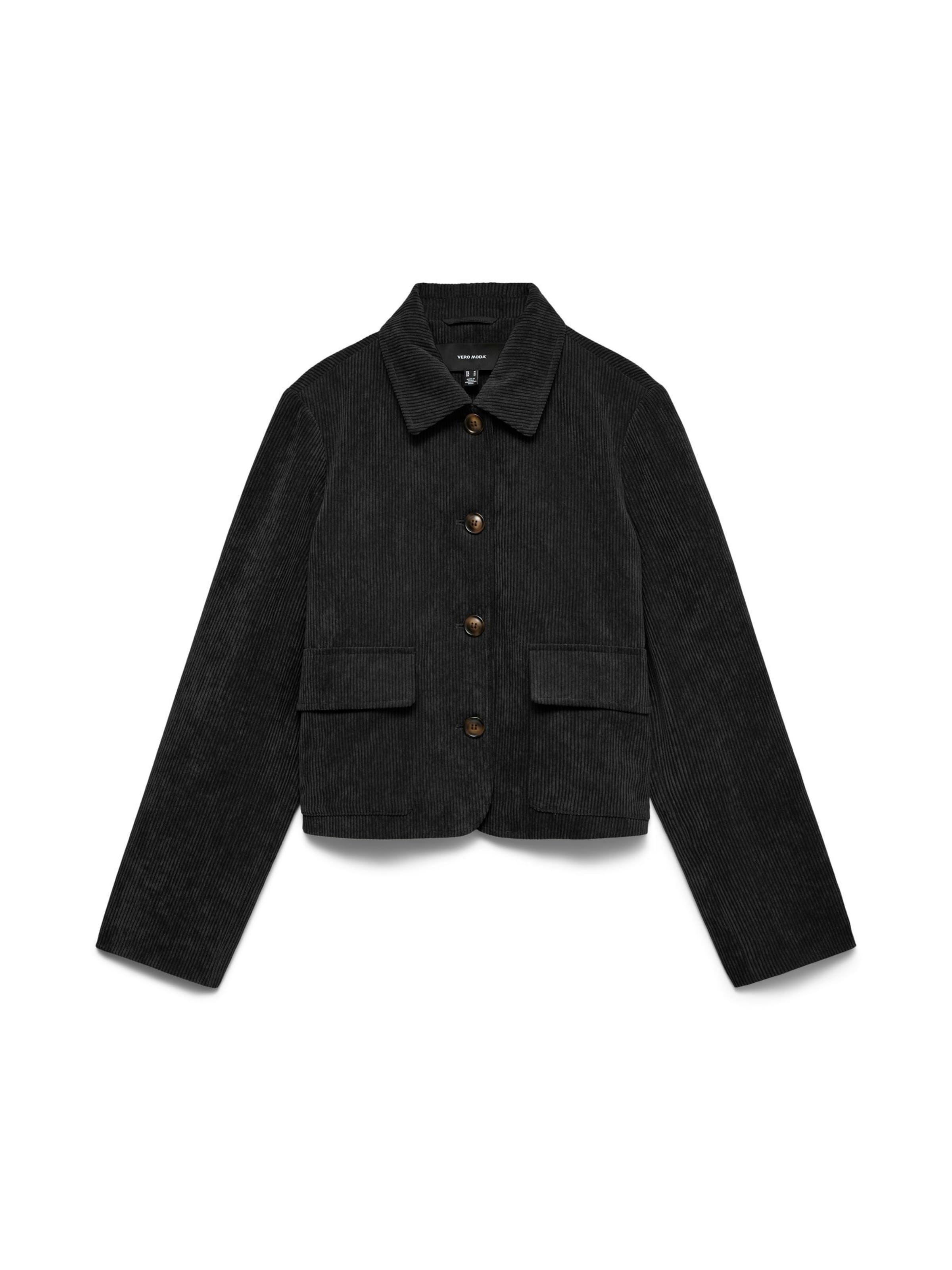 Veste mi-saison 'VMBabyrainiekelly' VERO MODA en noir : devant