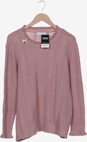 Himmelblau by Lola Paltinger Sweater & Cardigan in 4XL in Pink: front