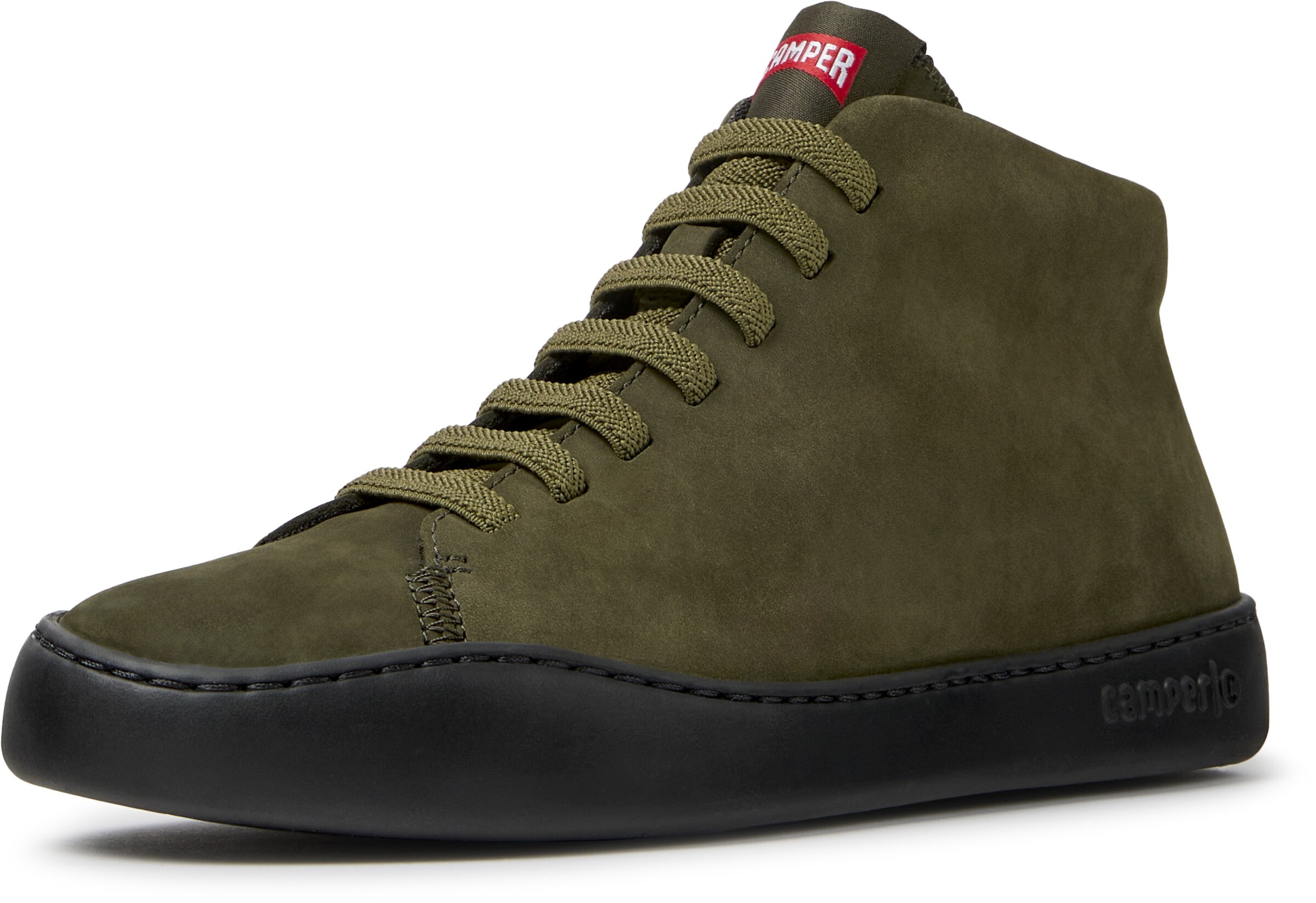 CAMPER Sneakers hoog in Groen: voorkant