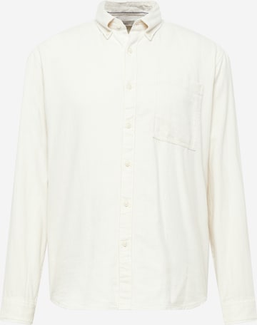 EDC BY ESPRIT Button Up Shirt in White: front
