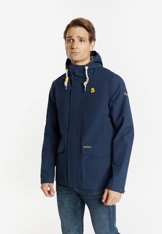 Schmuddelwedda Between-season jacket in Blue: front