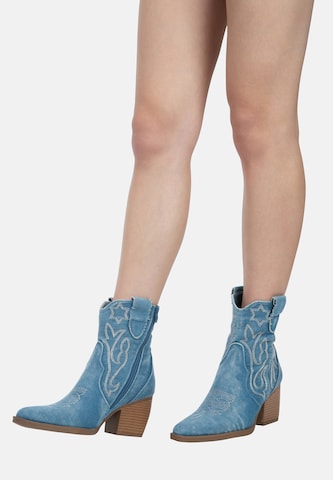 Stivale da cowboy di Salinyang in blu