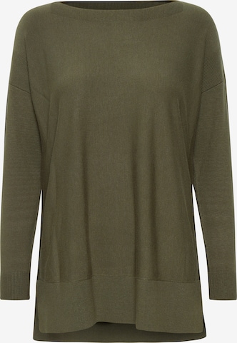 Fransa Sweater 'FRBEMELANGE' in Green: front