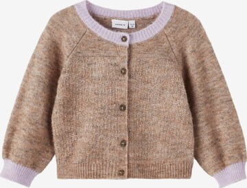 NAME IT Knit cardigan 'Nilla' in Brown: front