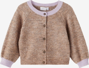 NAME IT Knit cardigan 'Nilla' in Brown: front