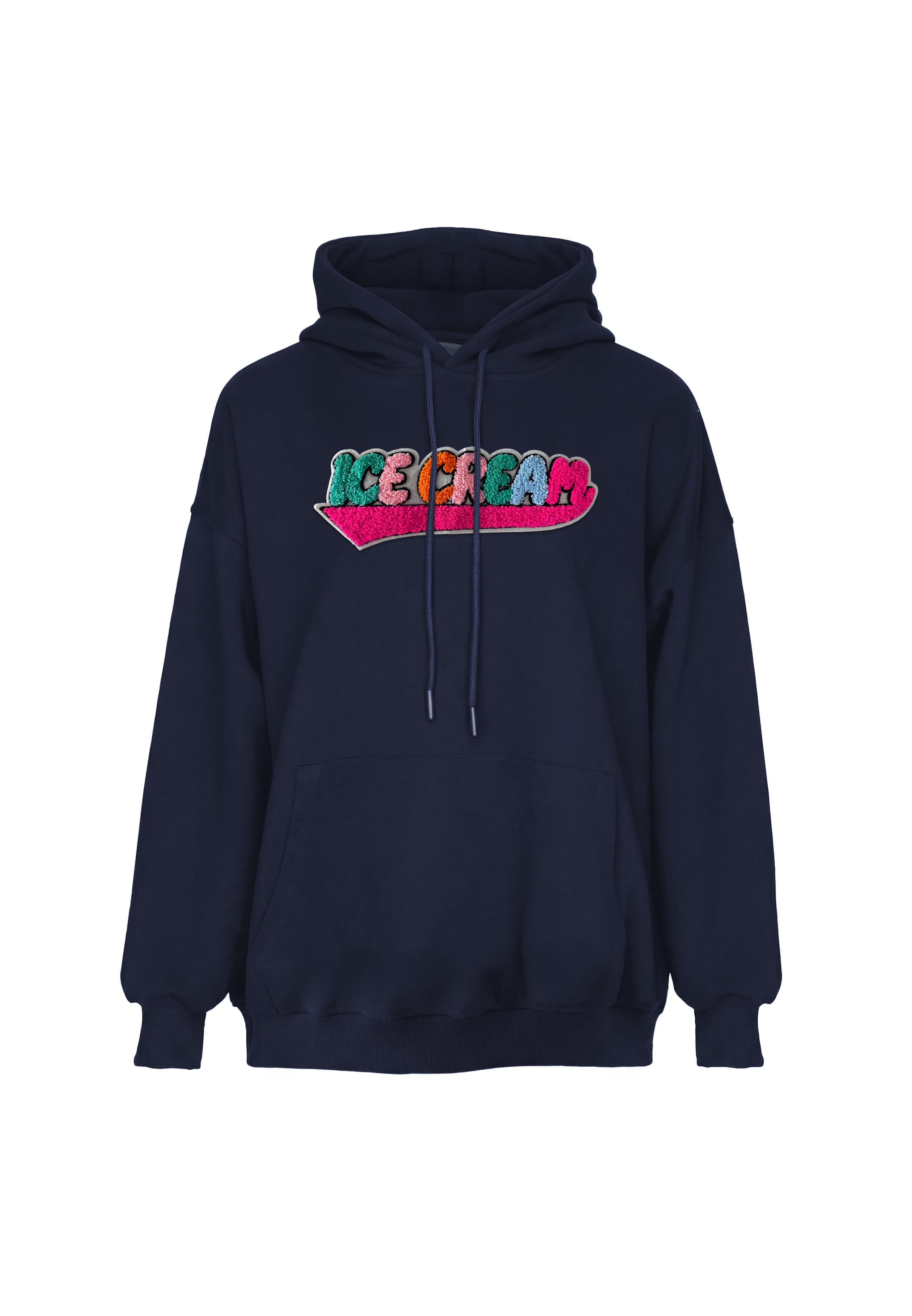 Sweat-shirt MYMO en bleu : devant