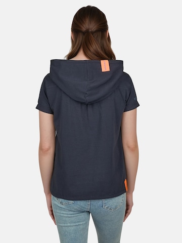 salzhaut Shirt 'Utflog' in Blau