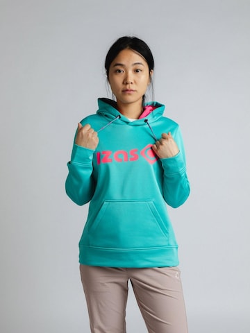 Sweat de sport Izas en vert : devant