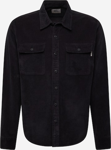 Vintage Industries Рубашка 'Brix' в Черный: спереди