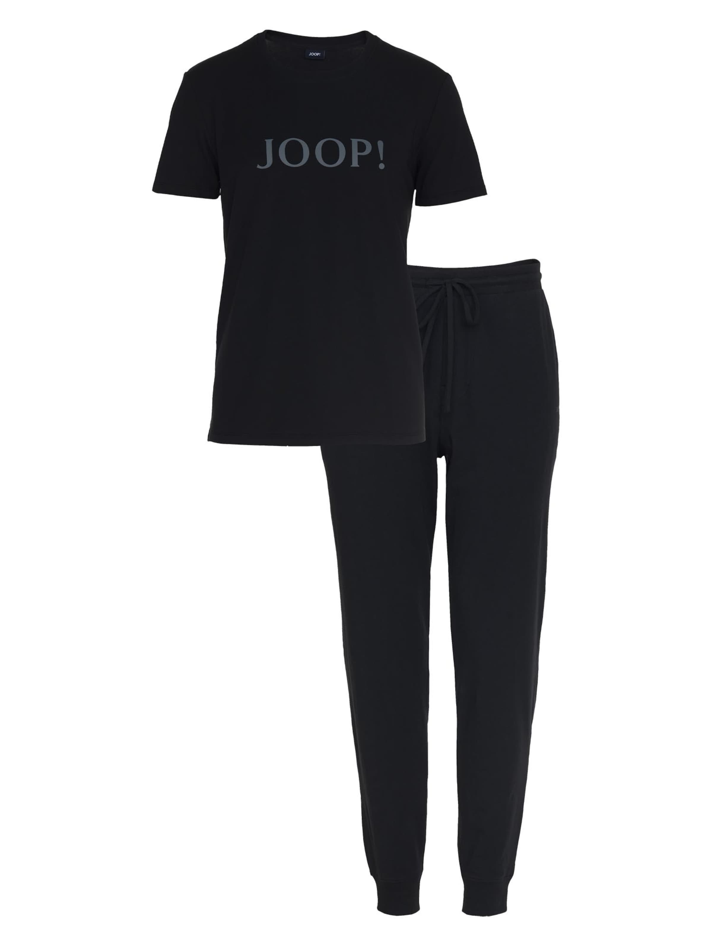 JOOP! Pajama short 'Comfort' in Black: front