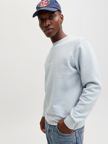 Sweat-shirt 'JJESOHO' JACK & JONES en bleu