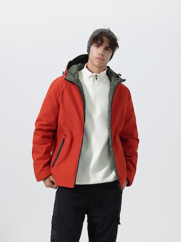 YOUTHUP Winterjacke in Orange: Vorderseite