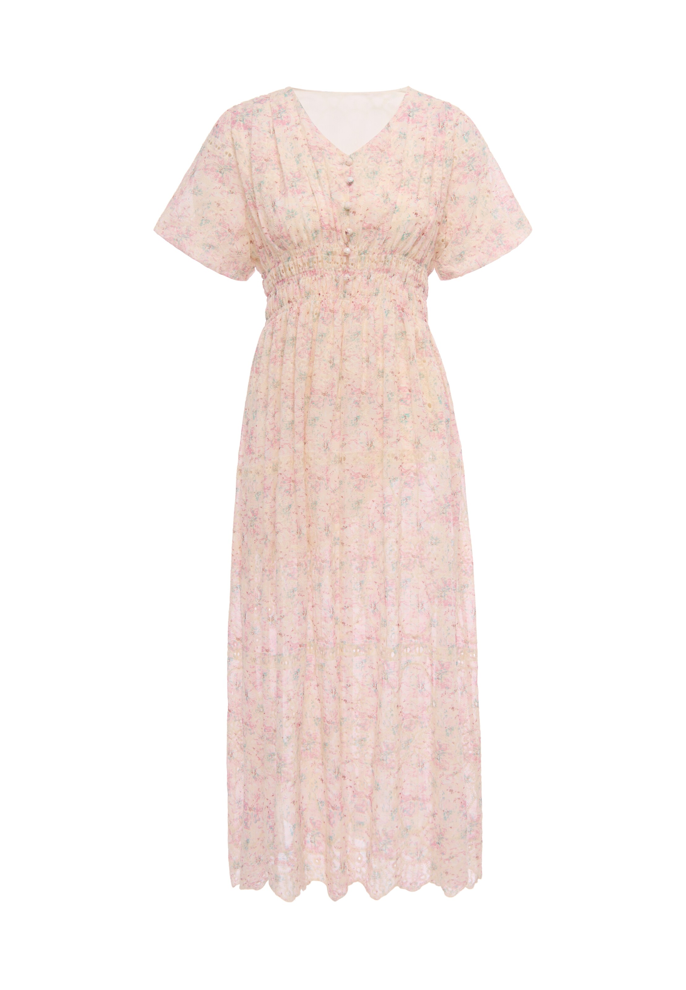Usha - Vestido en rosa: frente