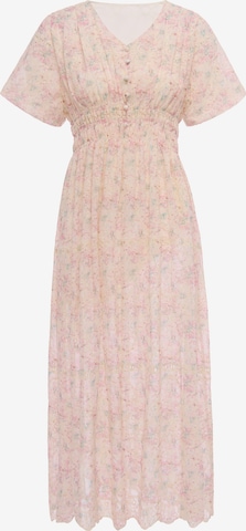 Usha - Vestido en rosa: frente