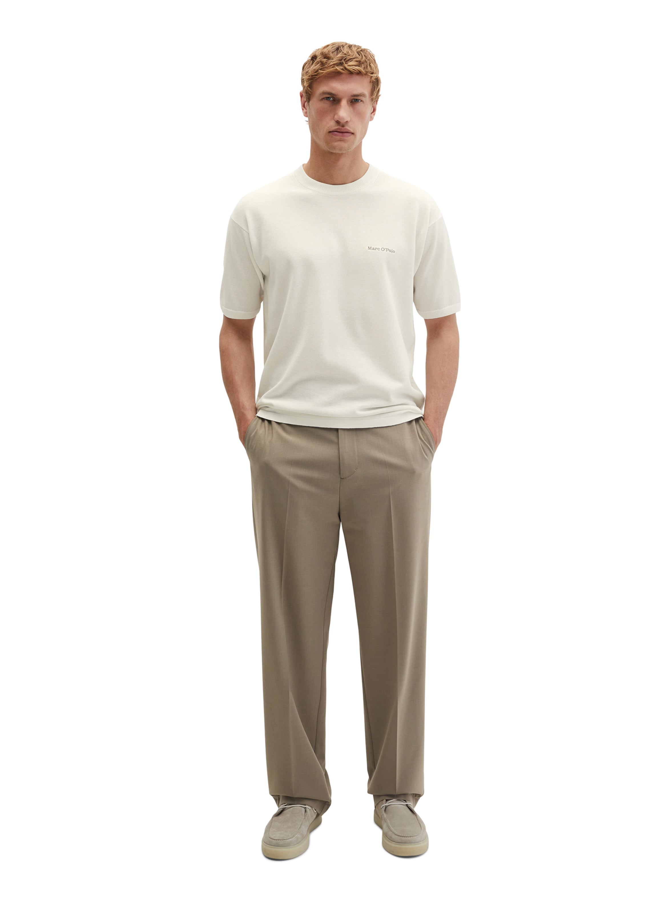T-Shirt Marc O'Polo en beige