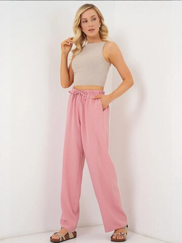 Bigdart - Regular Calças em rosa