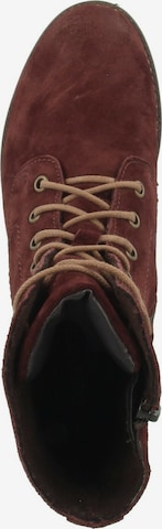 JOSEF SEIBEL Lace-Up Ankle Boots 'Sienna' in Red