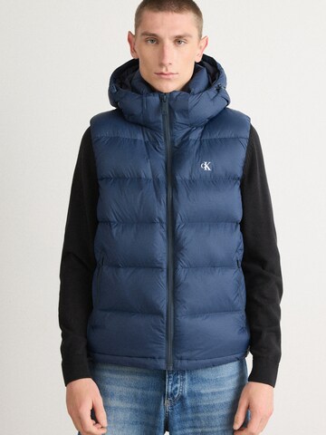Gilet di Calvin Klein Jeans in blu: frontale