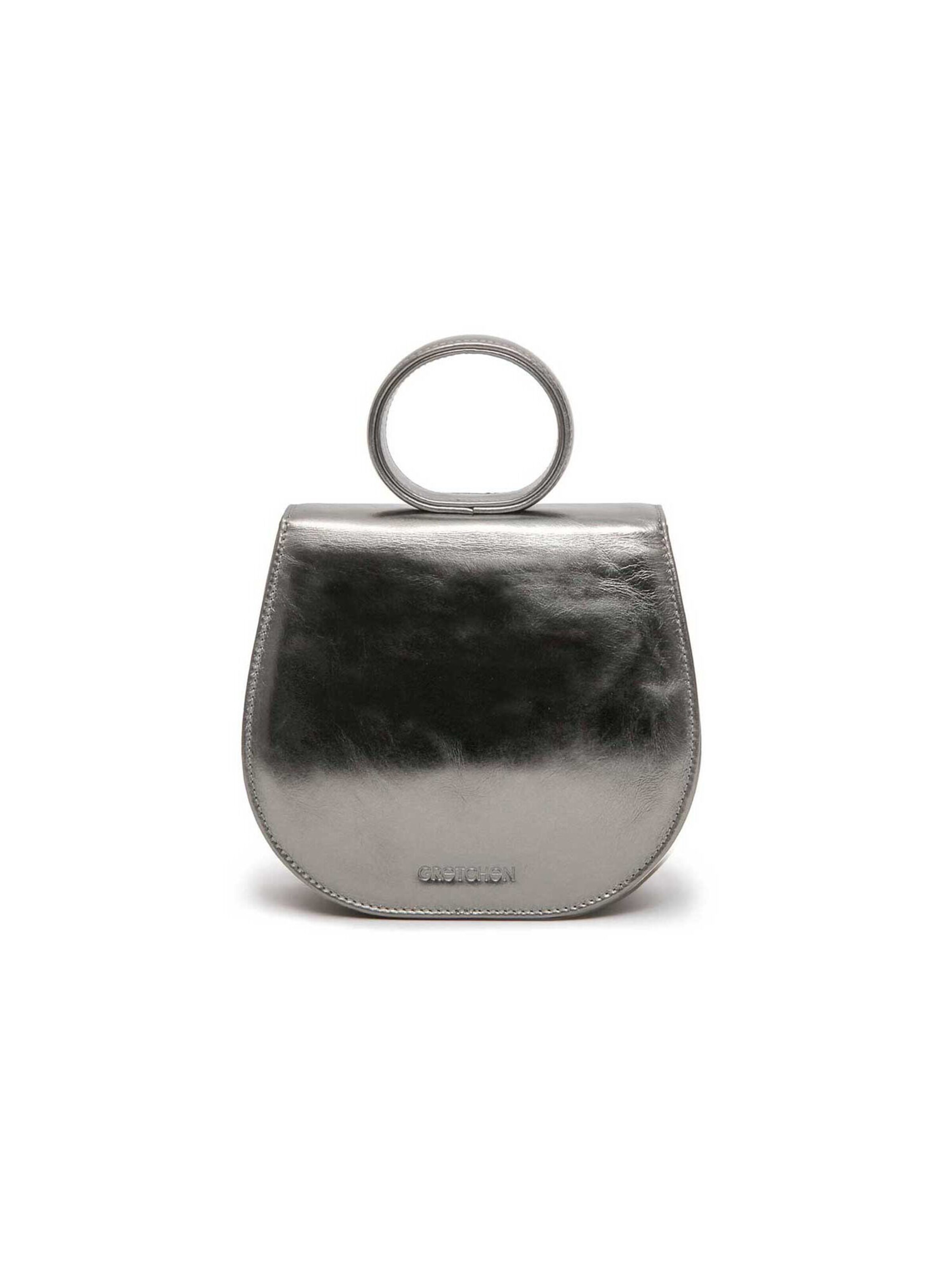 Gretchen Handbag 'Ebony' in Silver