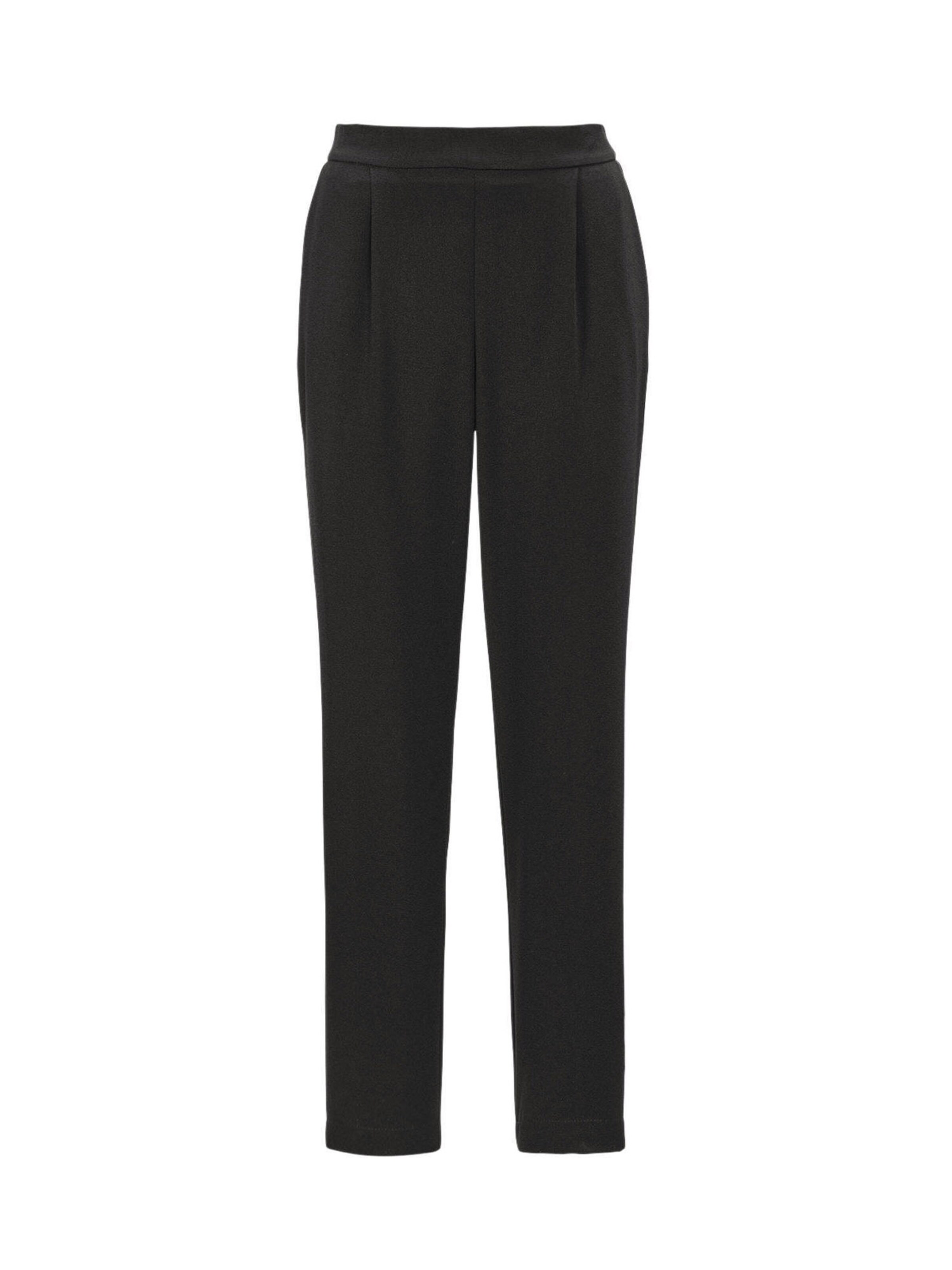 Loosefit Pantalon à pince 'Martha' Goldner en noir : devant