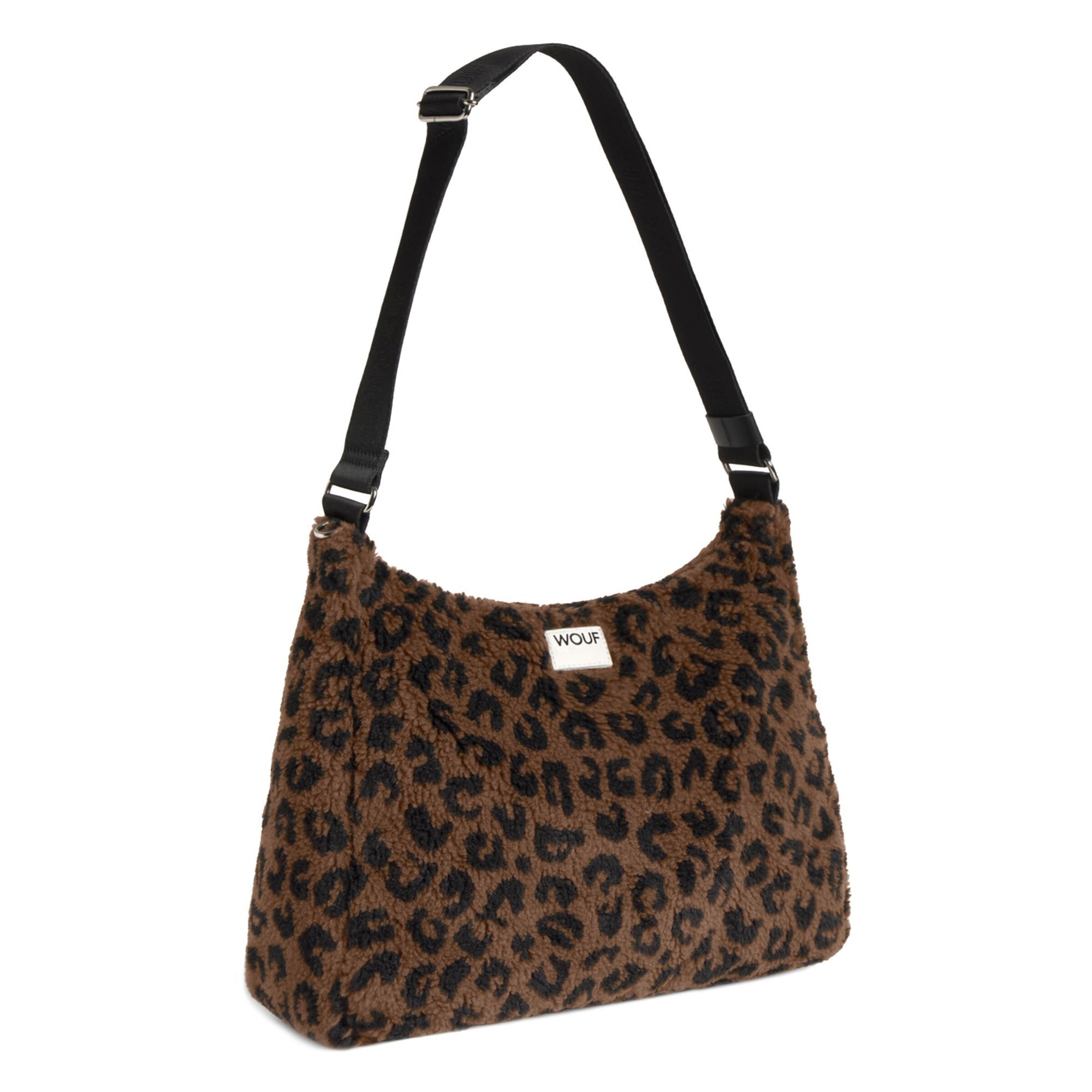 Sac à bandoulière 'Teddy' Wouf en marron