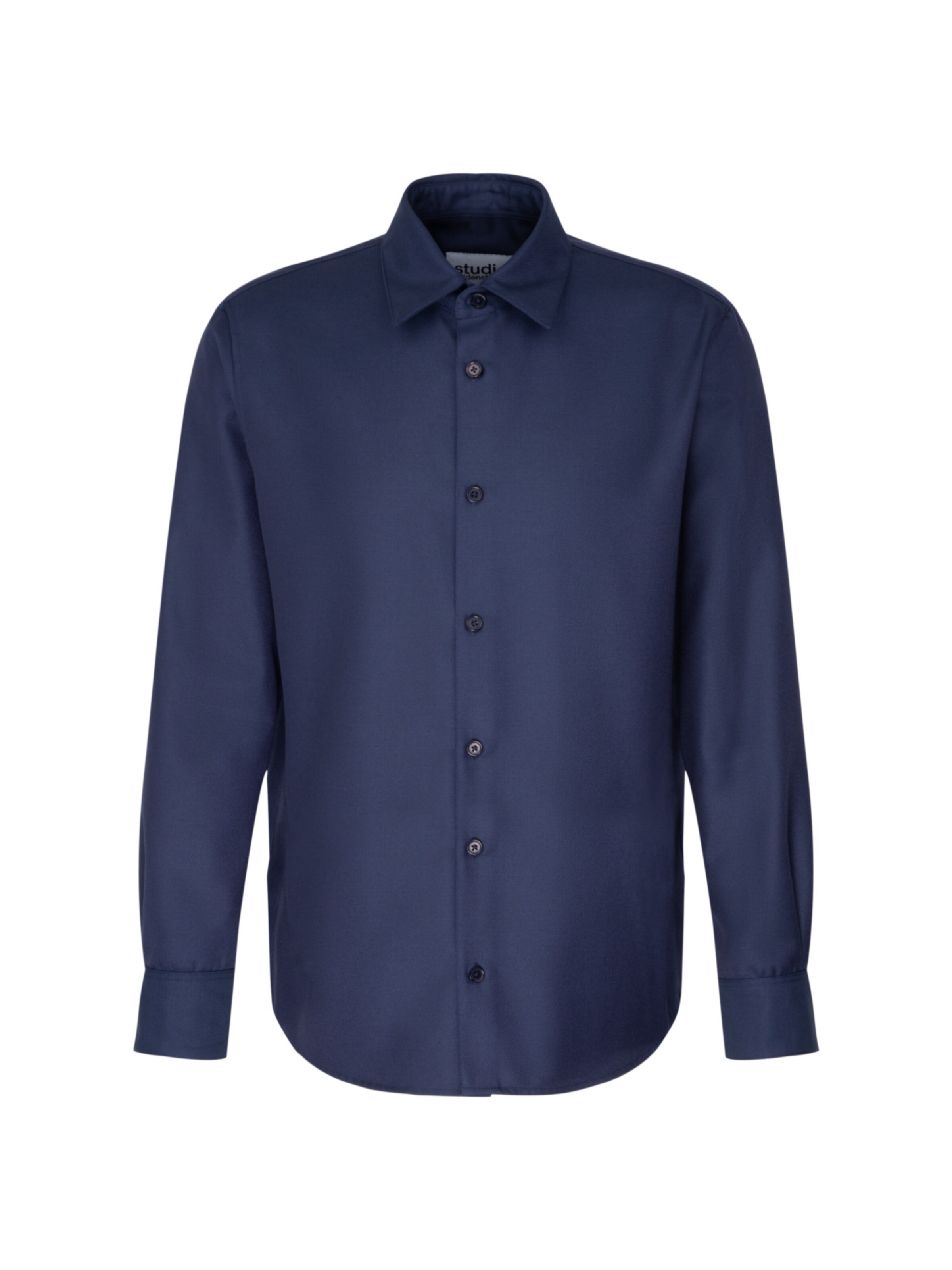 Studio Seidensticker Regular fit Overhemd in Blauw