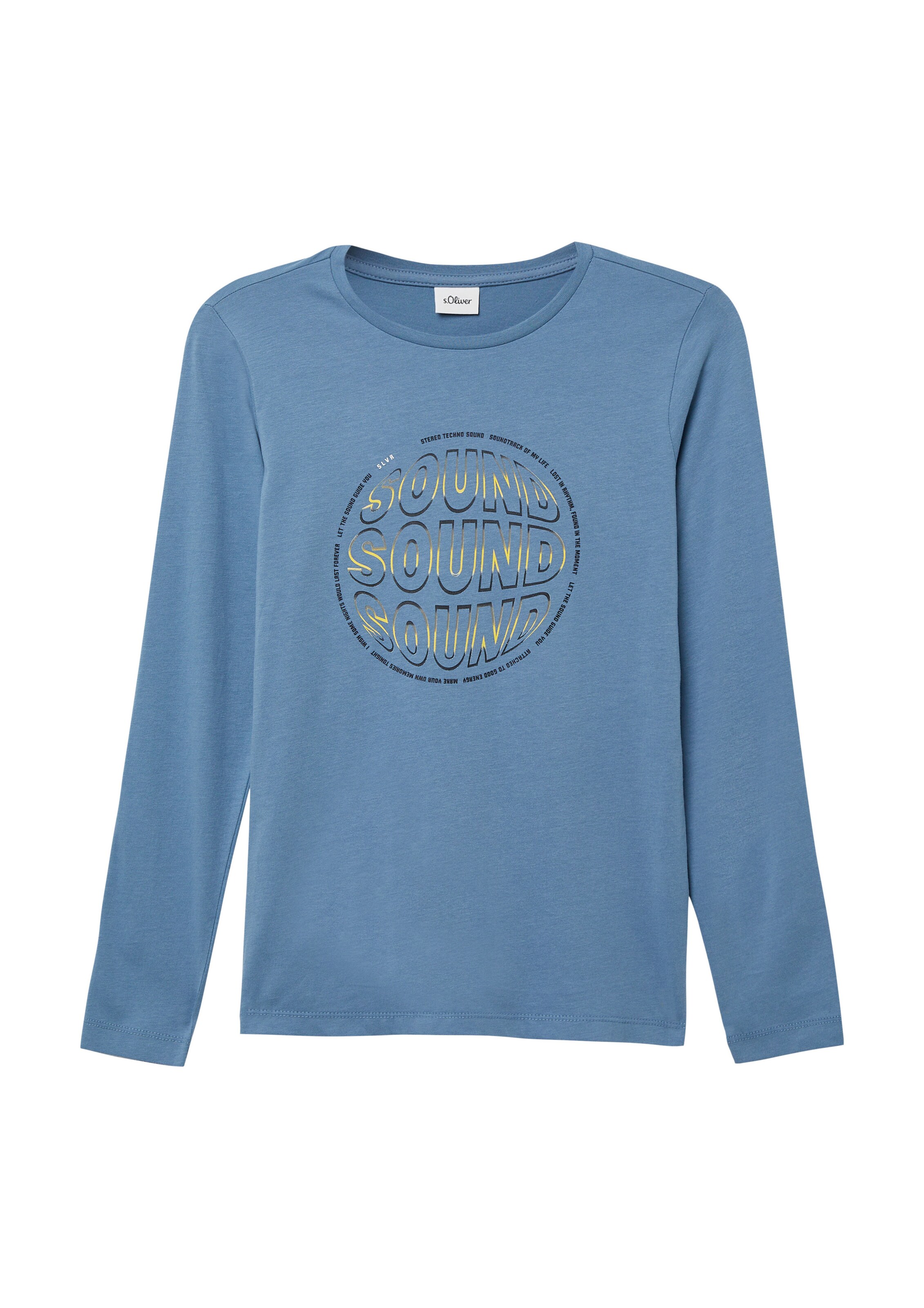 s.Oliver Shirt in Blauw: voorkant