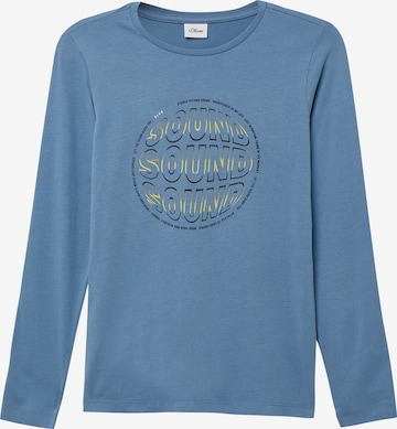 s.Oliver Shirt in Blau: Vorderseite