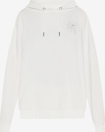 Usha - Sudadera en blanco: frente