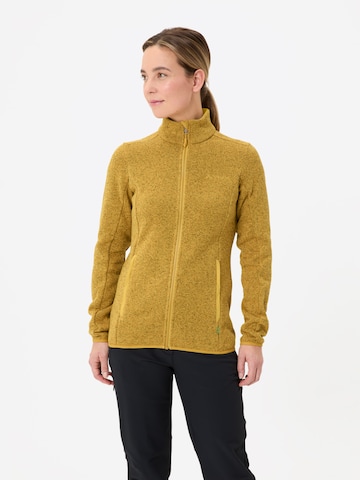VAUDE Funktionsjacke 'Rienza' in Gelb: Vorderseite
