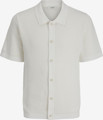 Chemise 'JPRBLAJONES' JACK & JONES en blanc : devant