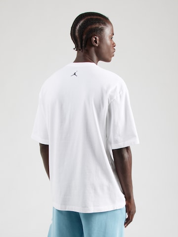 Tricou 'BRAND JAM 85' de la Jordan pe alb