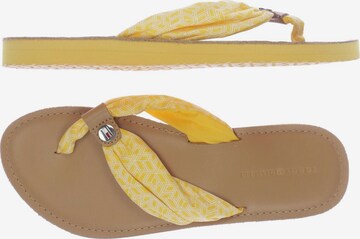 TOMMY HILFIGER Sandals & High-Heeled Sandals in 39 in Yellow: front