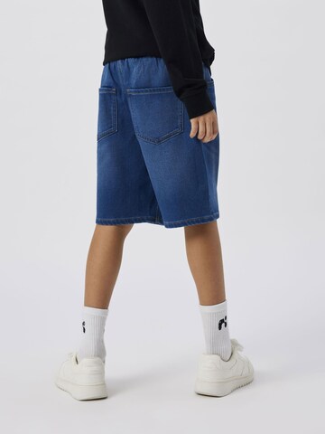 Regular Pantalon TWO SOON en bleu