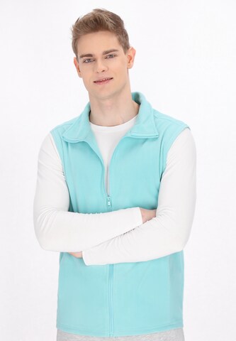 Gilet di Mo ATHLSR in blu: frontale