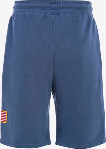 Redbridge Regular Shorts 'Plano' in Blau