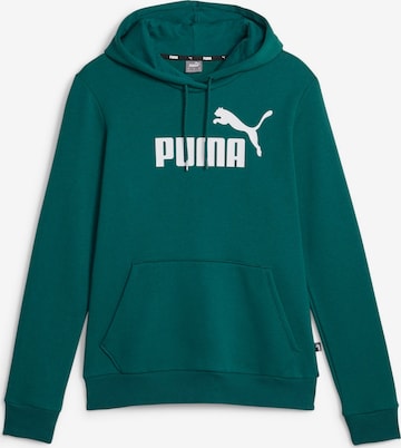 PUMA Athletic Sweatshirt 'Essentials' in Green: front