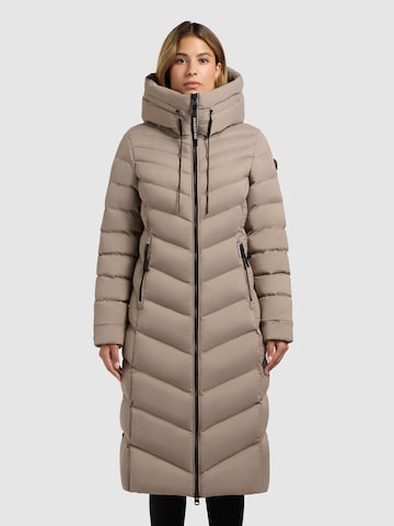 Manteau d’hiver 'Stoane2' khujo en gris : devant