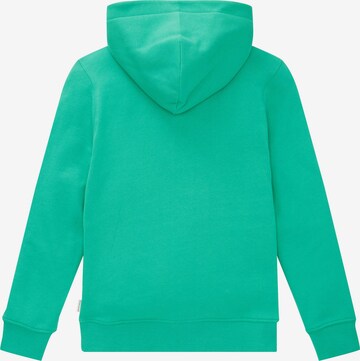 TOM TAILOR Sweatshirt in Green