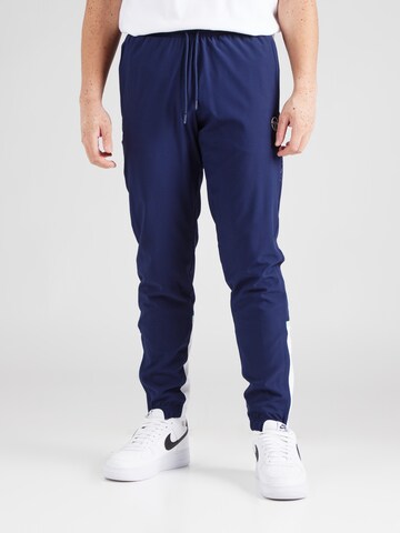 Tapered Pantaloni 'FORATA' di Sergio Tacchini in blu: frontale
