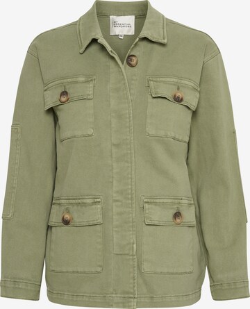 My Essential Wardrobe Between-Season Jacket in Green: front