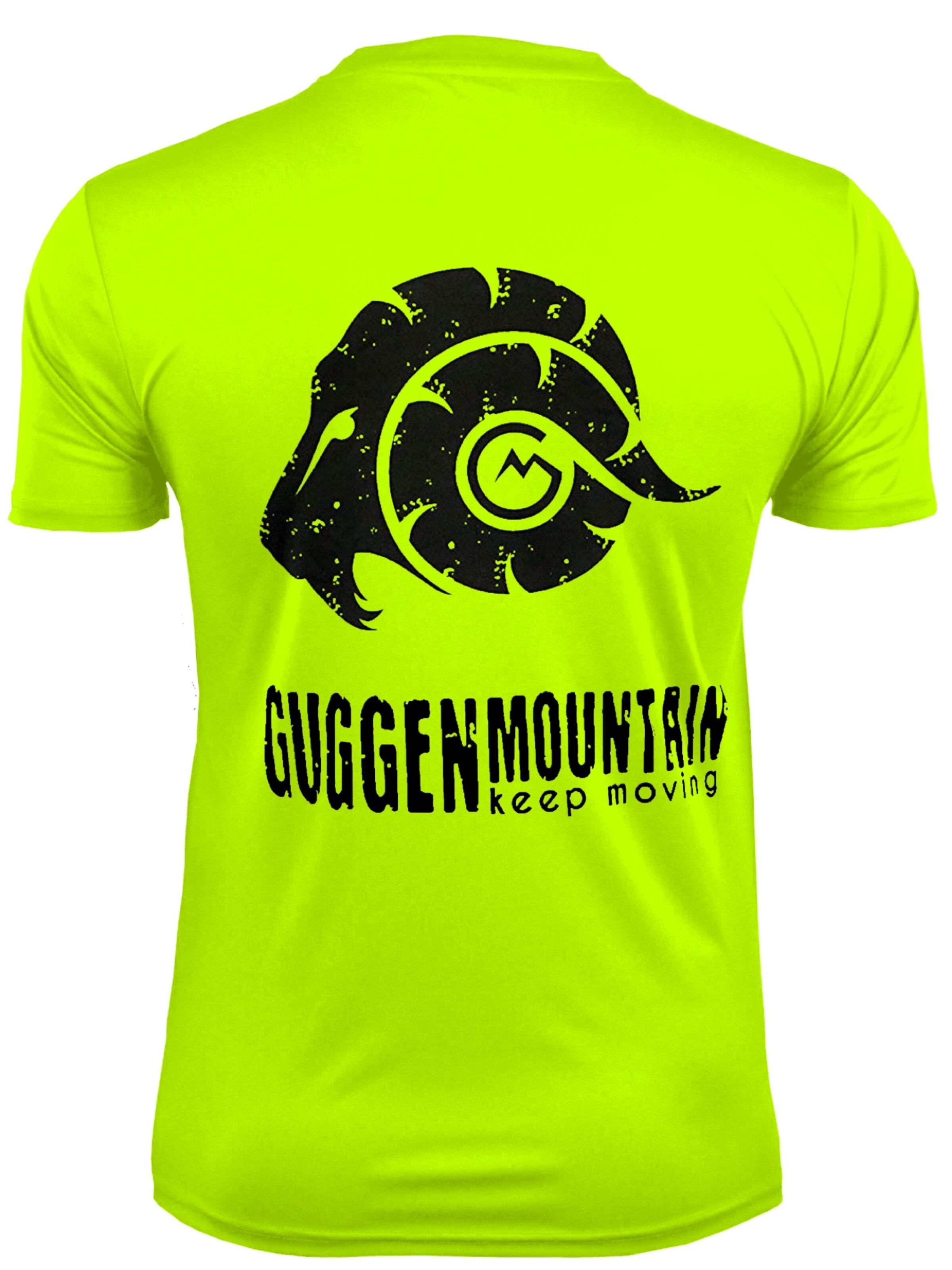 Guggen Mountain Funktionsshirt in Grün: Vorderseite
