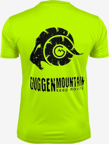 Guggen Mountain Funktionsshirt in Grün: Vorderseite