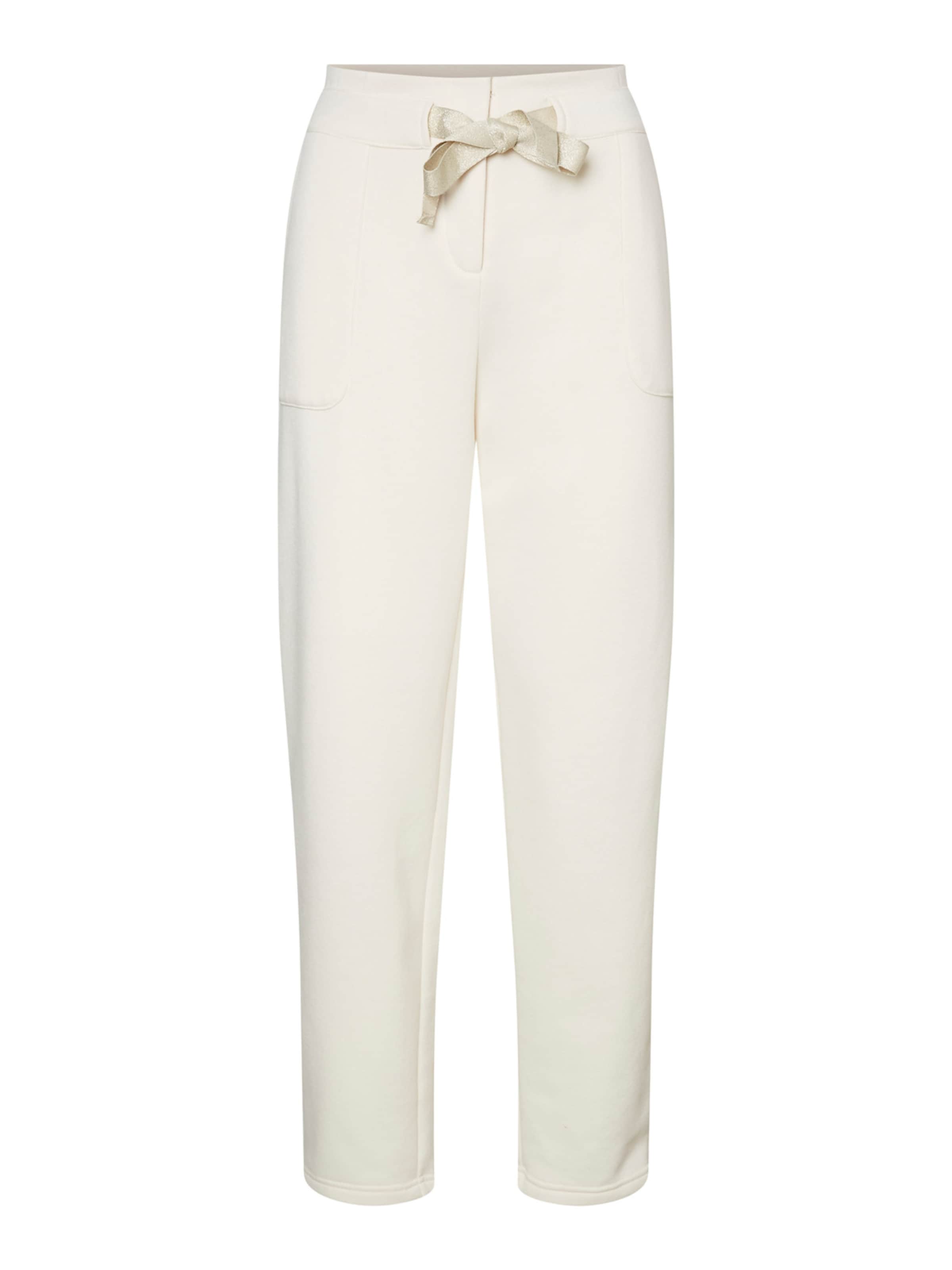 VERO MODA Regular Trousers 'VMTHERESA' in White: front
