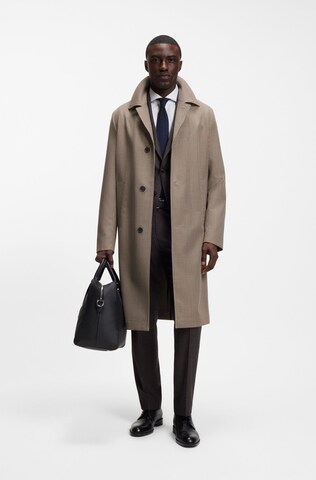 BOSS Between-Seasons Coat ' Clark' in Brown