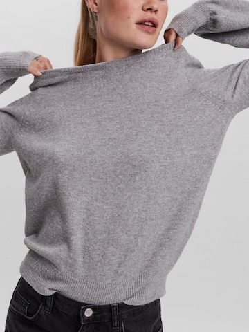 VERO MODA Sweater 'Brilliant' in Grey