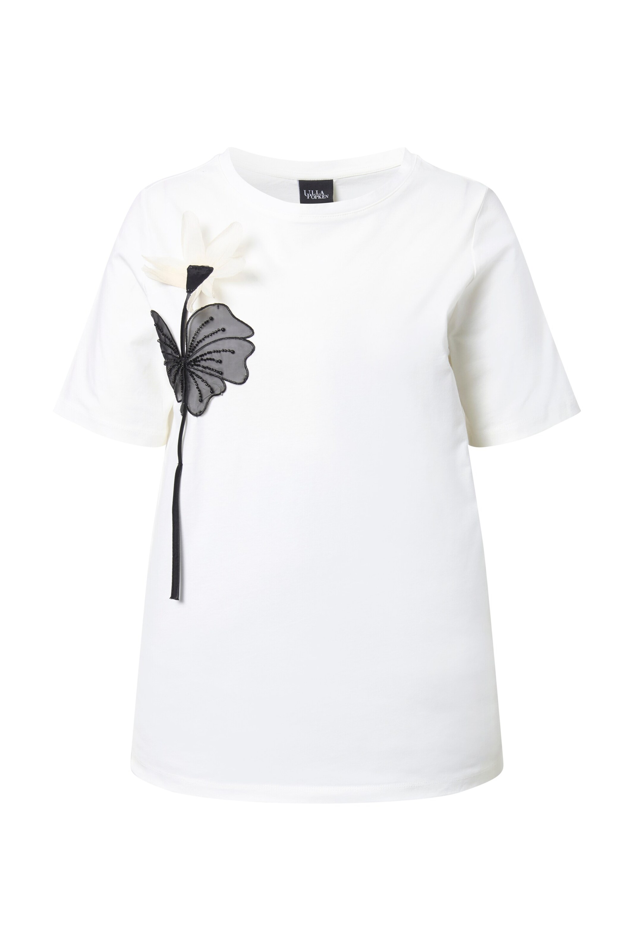 Ulla Popken Shirt in Weiß: Vorderseite